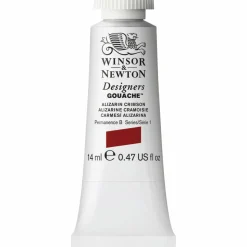 Winsor & Newton Designers Gouache 14 ml – Alizarin crimson 004