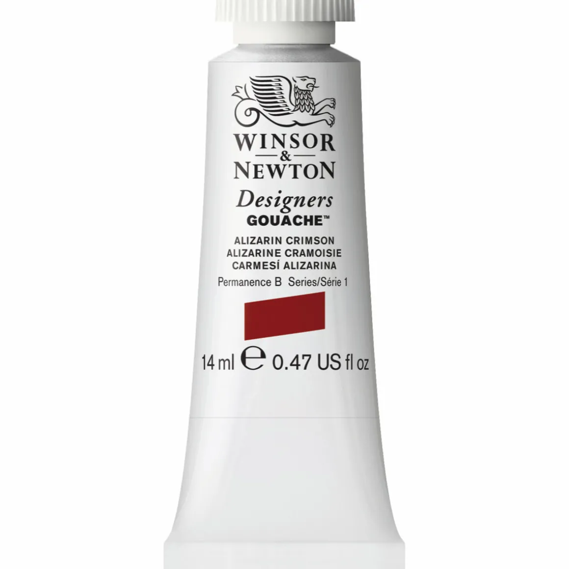 Winsor & Newton Designers Gouache 14 ml – Alizarin crimson 004