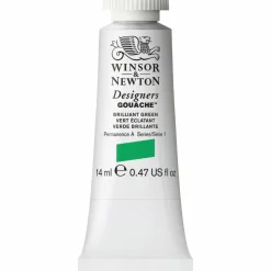 Winsor & Newton Designers Gouache 14 ml – Brilliant green 046