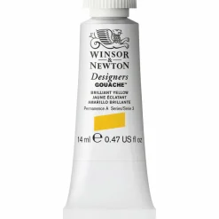 Winsor & Newton Designers Gouache 14 ml – Brilliant yellow 055