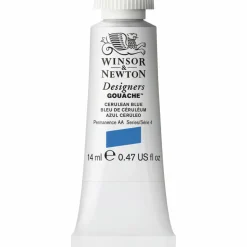 Winsor & Newton Designers Gouache 14 ml – Cerulean blue 137