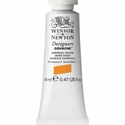 Winsor & Newton Designers Gouache 14 ml – Mariogold yellow 384