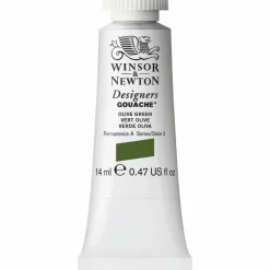 Winsor & Newton Designers Gouache 14 ml – Olive green 447