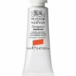 Winsor & Newton Designers Gouache 14 ml – Orange lake deep 452