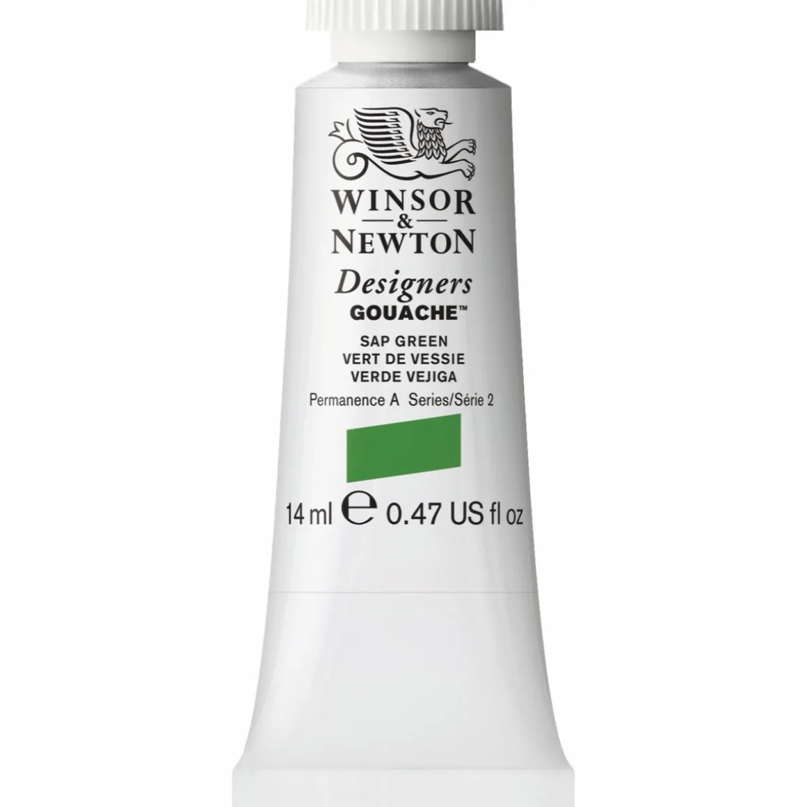 Winsor & Newton Designers Gouache 14 ml – Sap green 599