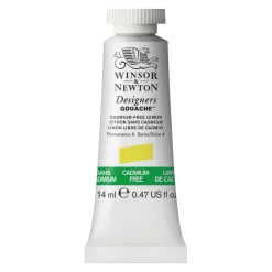 Winsor & Newton Designers Gouache 14 ml – Kadmiumfri / Cadmium-free Lemon 898