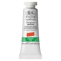 Winsor & Newton Designers Gouache 14 ml – Kadmiumfri / Cadmium-free Orange 899