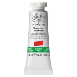 Winsor & Newton Designers Gouache 14 ml – Kadmiumfri / Cadmium-free Red 901