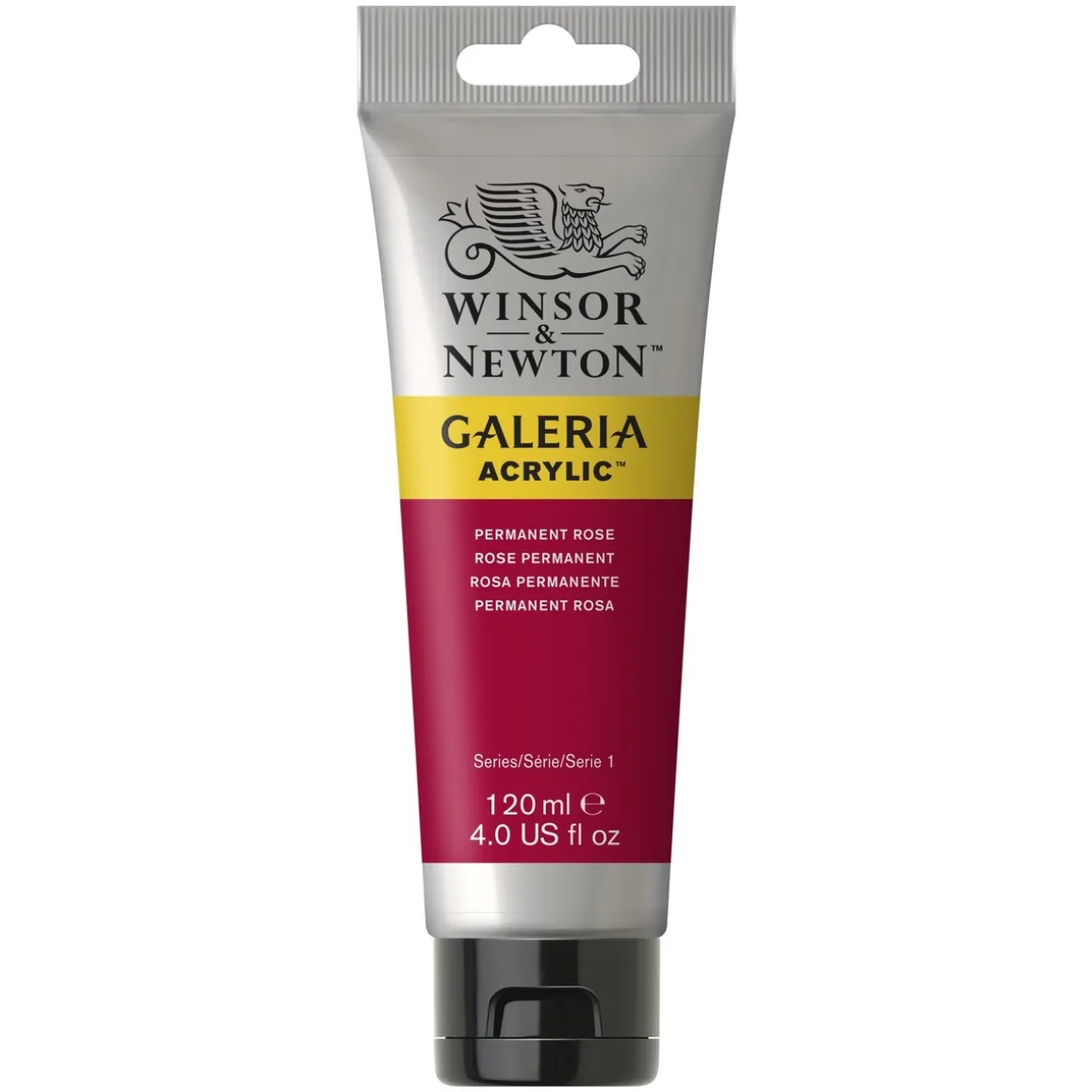 Winsor & Newton Galeria akrylmaling 120 ml Permanent Rose 502