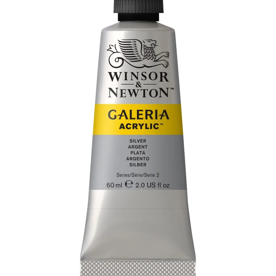 Winsor & Newton Galeria akrylmaling 60 ml Silver 617