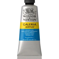 Winsor & Newton Galeria akrylmaling 60 ml Process Cyan 535
