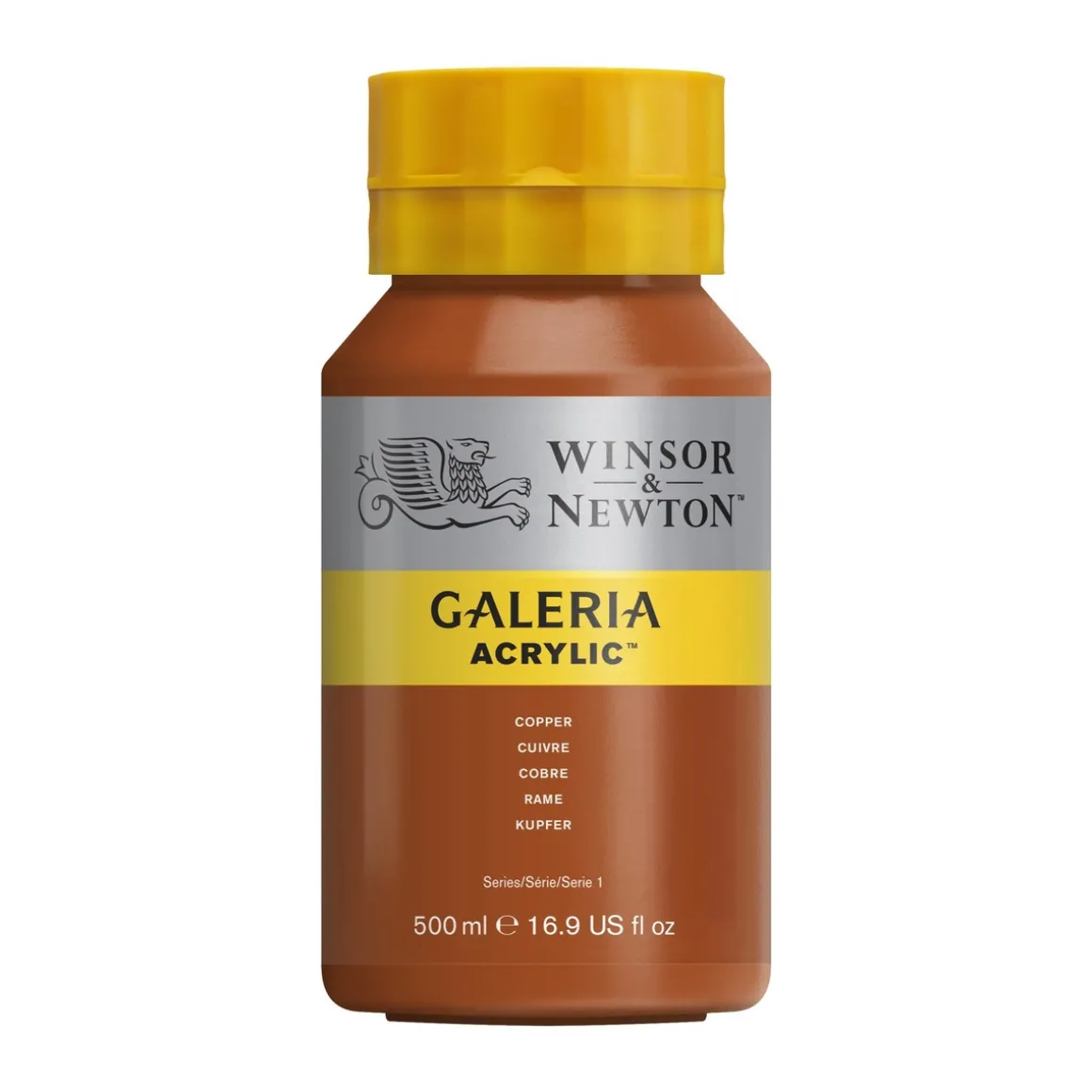 Winsor & Newton Galeria akrylmaling 500 ml Copper 214