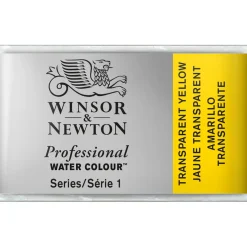 Winsor & Newton Professional akvarellmaling helkopp Transparent Yellow 653
