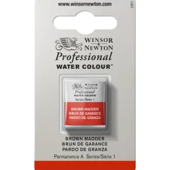 Winsor & Newton Professional akvarellmaling halvkopp Brown Madder 056