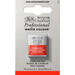 Winsor & Newton Professional akvarellmaling halvkopp Cadmium Red 094