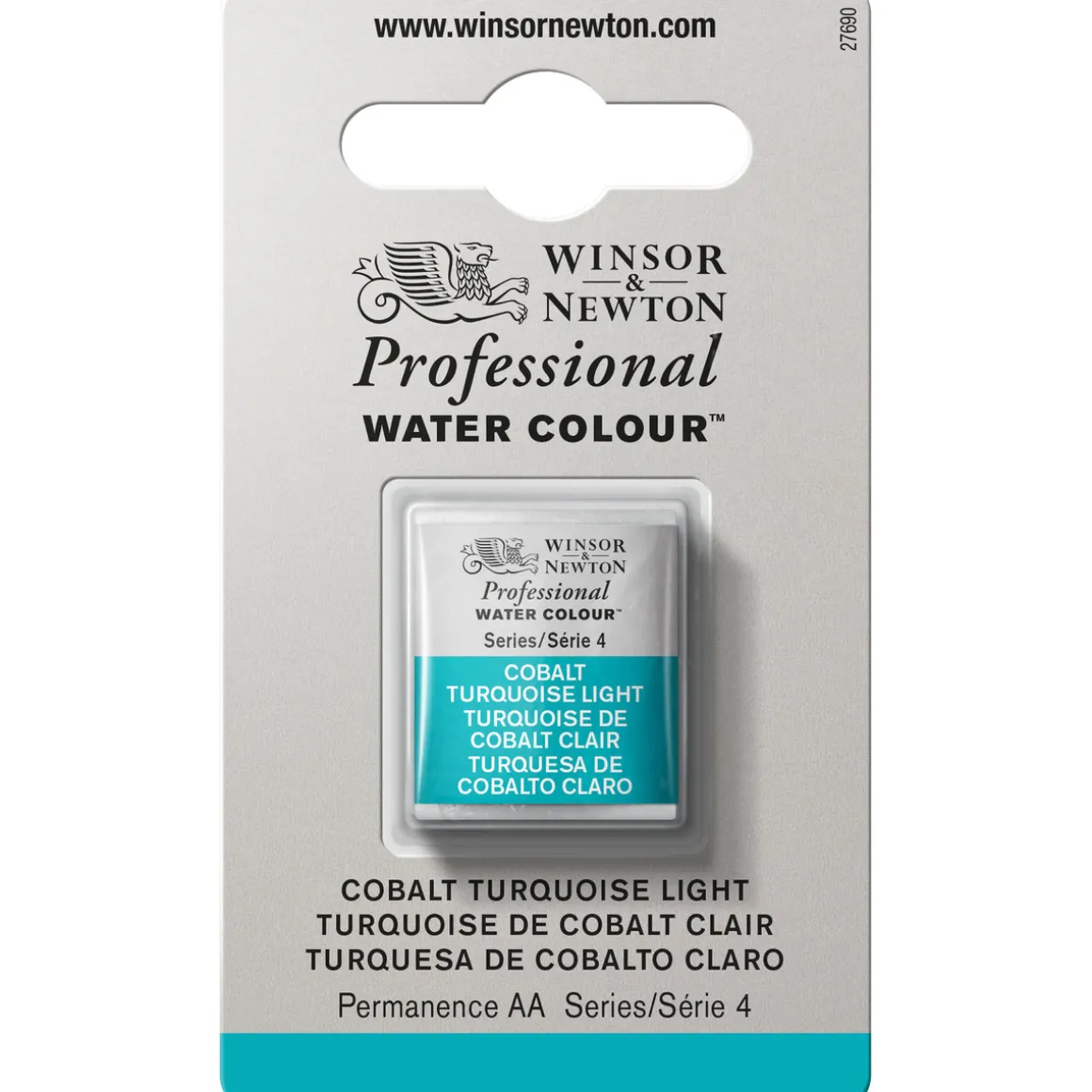 Winsor & Newton Professional akvarellmaling halvkopp Cobalt Turq Light 191