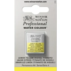 Winsor & Newton Professional akvarellmaling halvkopp Lemon Yellow (Nickel titanate) 347
