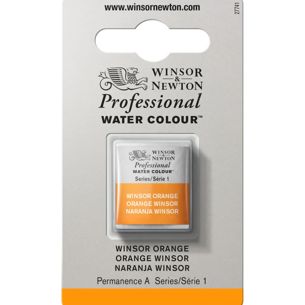 Winsor & Newton Professional akvarellmaling halvkopp Winsor Red 726