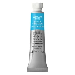 Winsor & Newton Professional akvarellmaling 5 ml Cerulean Blue 137