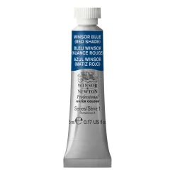 Winsor & Newton Professional akvarellmaling 5 ml Winsor Blue (red shade) 709