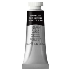 Winsor & Newton Professional akvarellmaling 14 ml Lamp Black 337