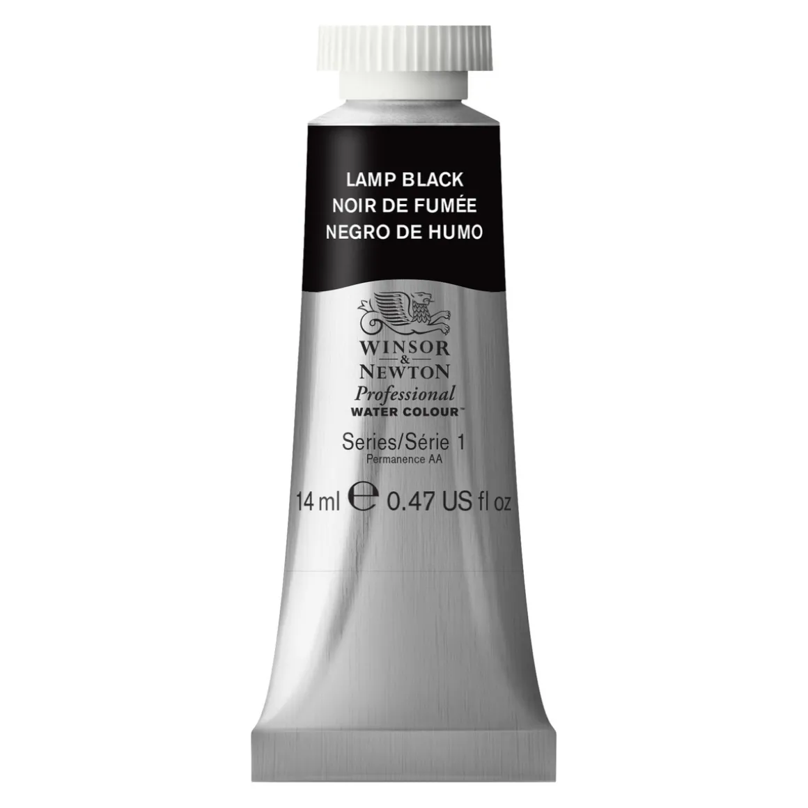 Winsor & Newton Professional akvarellmaling 14 ml Lamp Black 337