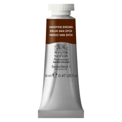 Winsor & Newton Professional akvarellmaling 14 ml Vandyke Brown 676