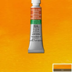 Winsor & Newton Professional akvarellmaling 5 ml Cadmium-Free Orange 899