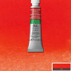 Winsor & Newton Professional akvarellmaling 5 ml Orange Transparent 650