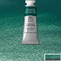 Winsor & Newton Professional akvarellmaling 14 ml Cobalt Green Deep 185