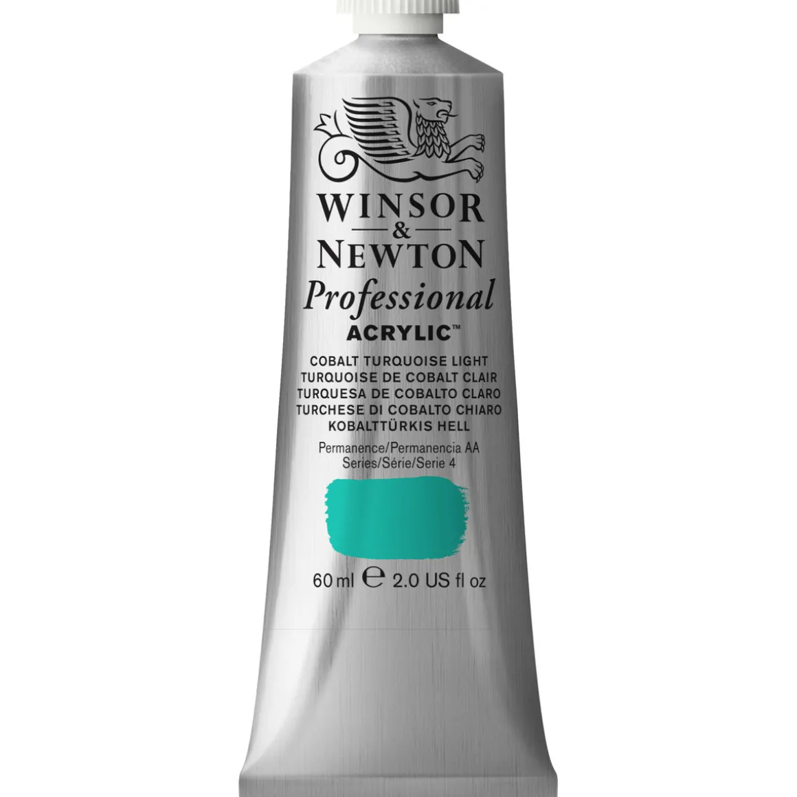 Winsor & Newton Professional akrylmaling 60 ml Cobalt Turquoise Light 191