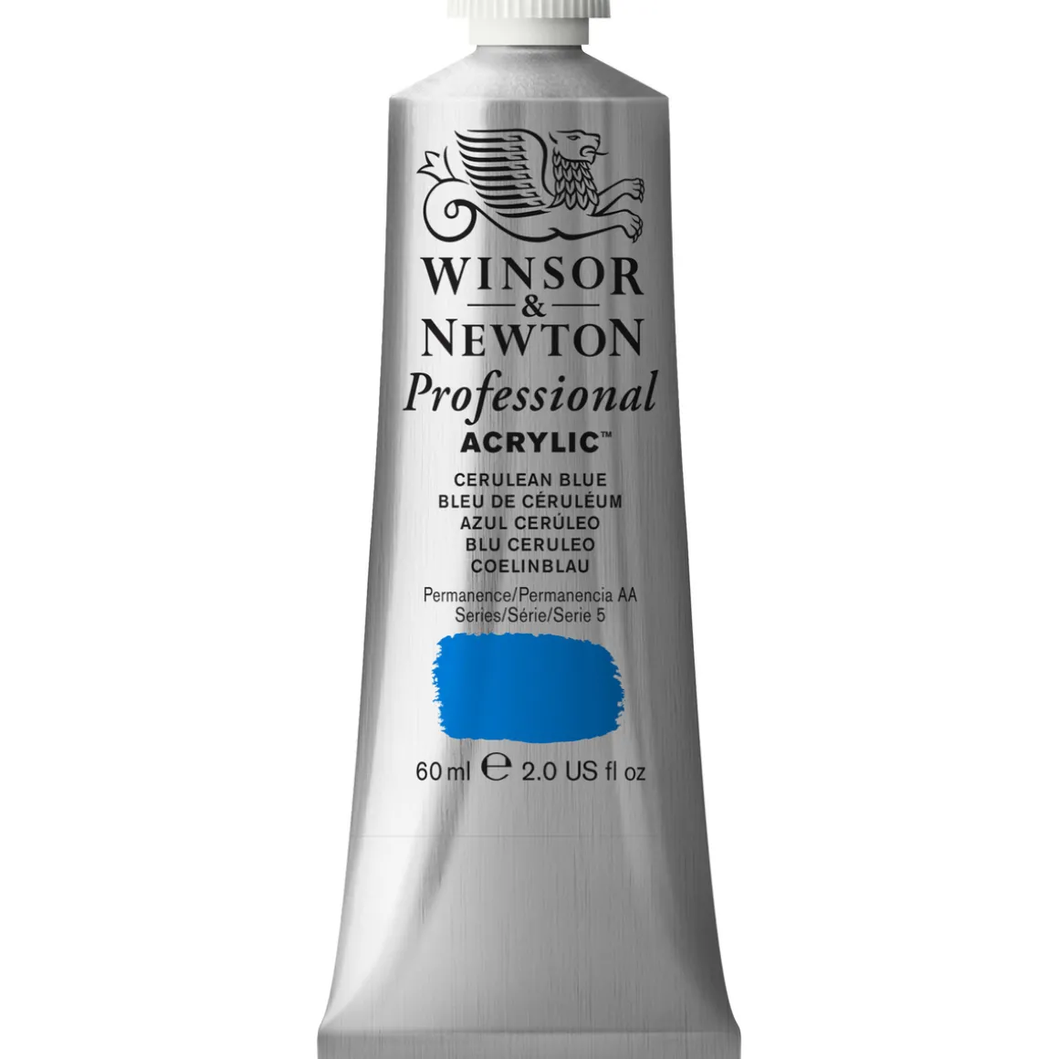Winsor & Newton Professional akrylmaling 60 ml Cerulean Blue 137