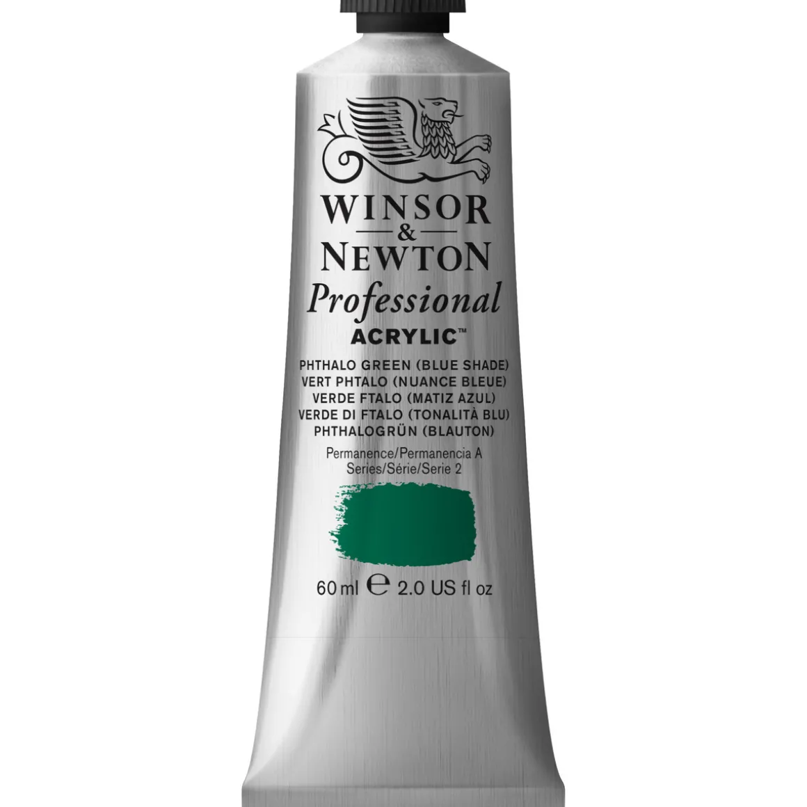 Winsor & Newton Professional akrylmaling 60 ml Phthalo Green Blue shade 522