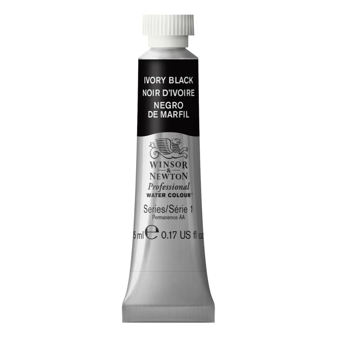 Winsor & Newton Professional akvarellmaling 5 ml Ivory Black 331