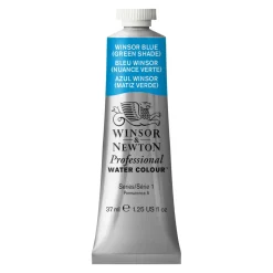 Winsor & Newton Professional akvarellmaling 37 ml Winsor Blue (green shade) 707