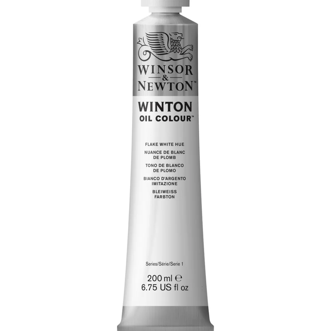 Winsor & Newton Winton oljemaling 200 ml Flake White Hue 242