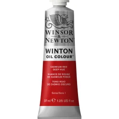 Winsor & Newton Winton oljemaling 37 ml Cadmium Red Deep Hue 098