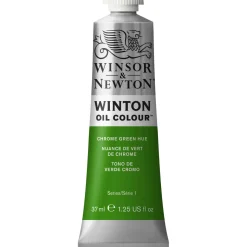 Winsor & Newton Winton oljemaling 37 ml Chrome Green Hue 145
