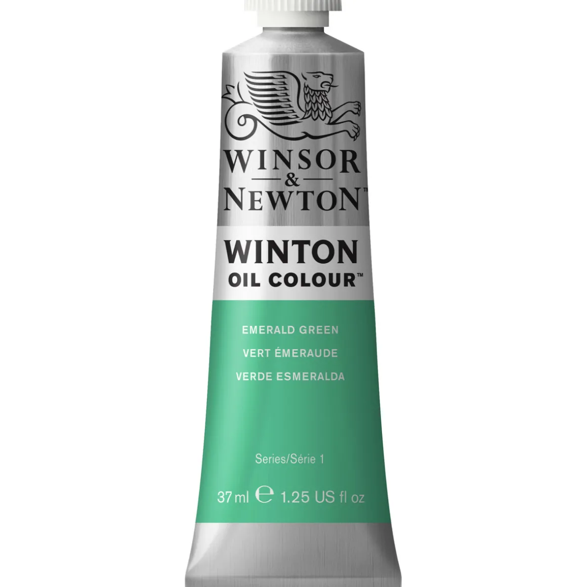 Winsor & Newton Winton oljemaling 37 ml Emerald Green 241