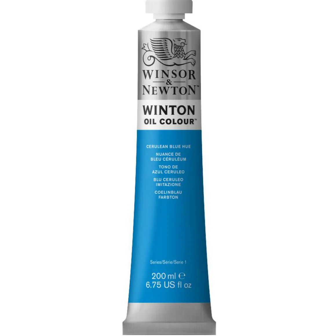Winsor & Newton Winton oljemaling 200 ml Cerulean Blue Hue 138