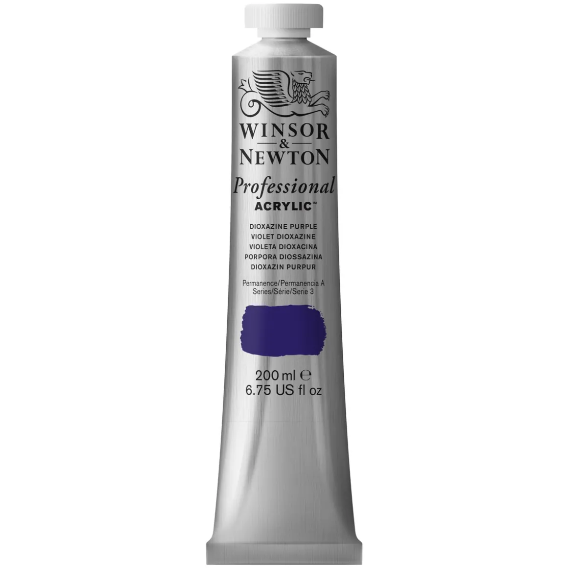 W&N Akr 200 ml Dioxazine Purpl