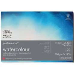 W&N Akvarellblokk GS 300g B5