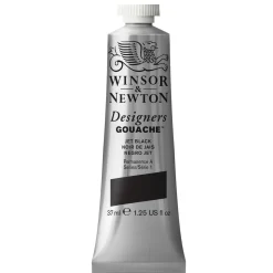 W&N D.Gouache Jet Black 37 ml