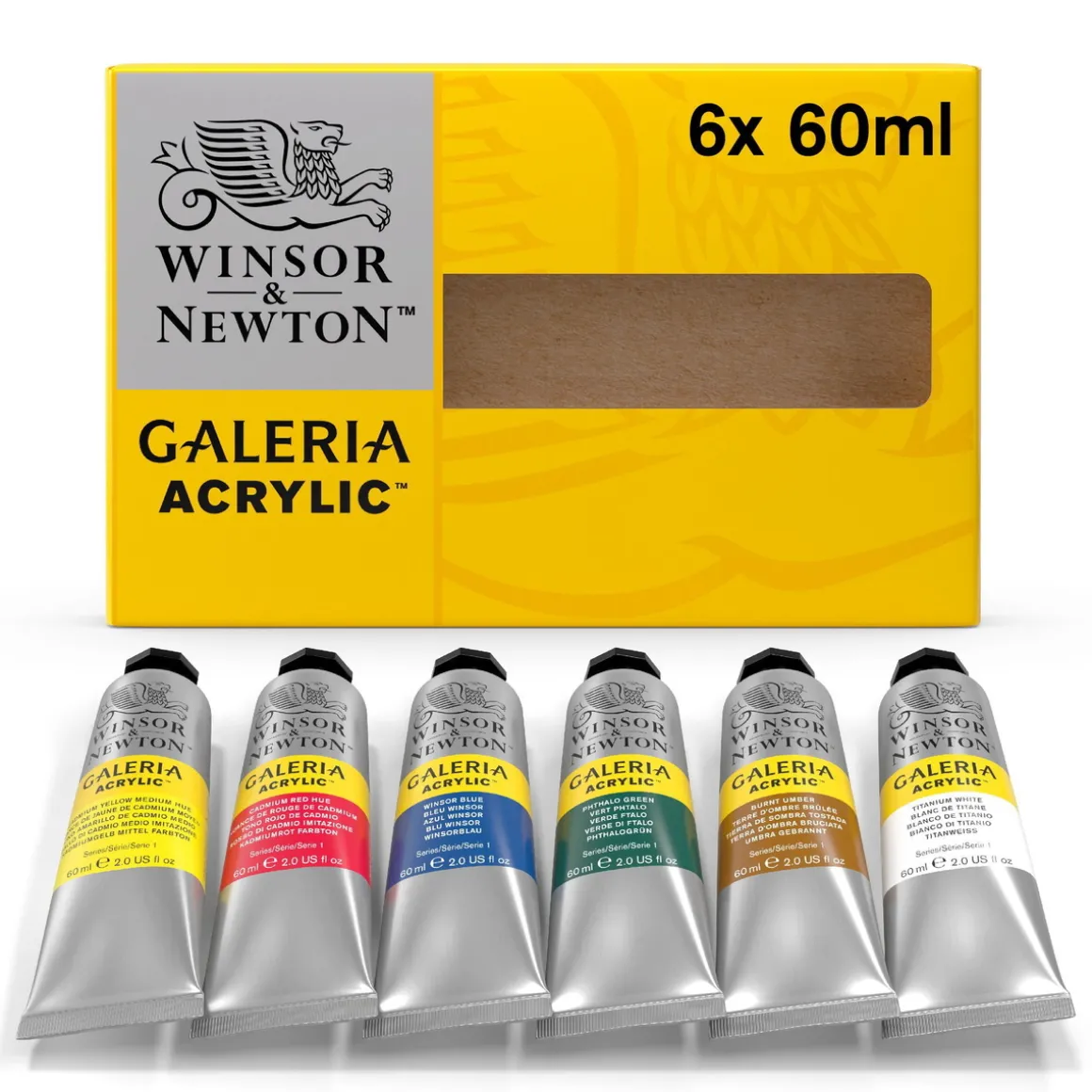 W&N Galeria set 6x60 ml
