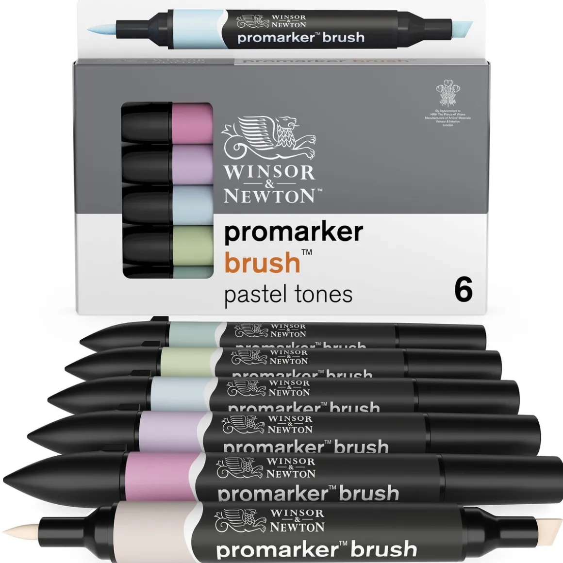 W&N Prom. Brush 6xPastel Set