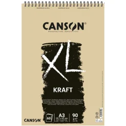 XL Kraft skisseblokk A3 90g